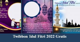 Twibbon Idul Fitri 2022 Gratis