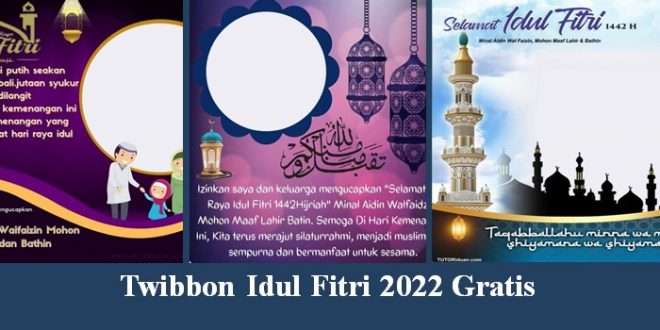 Twibbon Idul Fitri 2022 Gratis