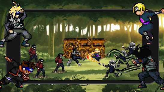 League Of Ninja Moba Battle
